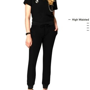 High waisted jogger scrub SET XS
